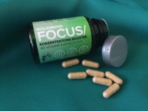 SOLIDMIND Nutrition Focus Dose geöffnet