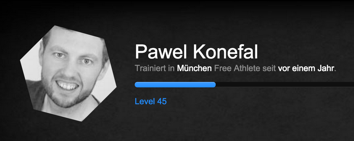 1 Jahr Freeletics Pawel M. Konefal