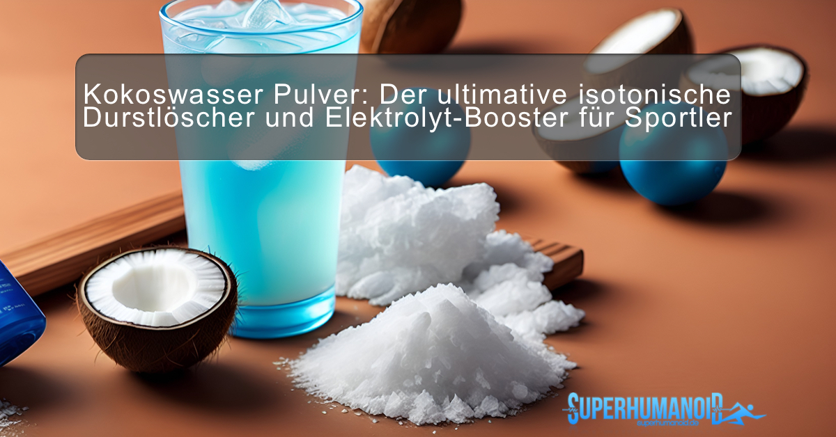 Kokoswasser Pulver: Der ultimative isotonische Durstlöscher und Elektrolyt-Booster für Sportler