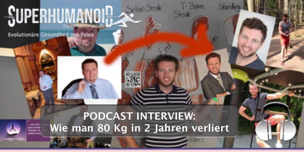 Mein Podcast Interview bei paleo-lounge.de: Wie man 80 Kg in 2 Jahren verliert