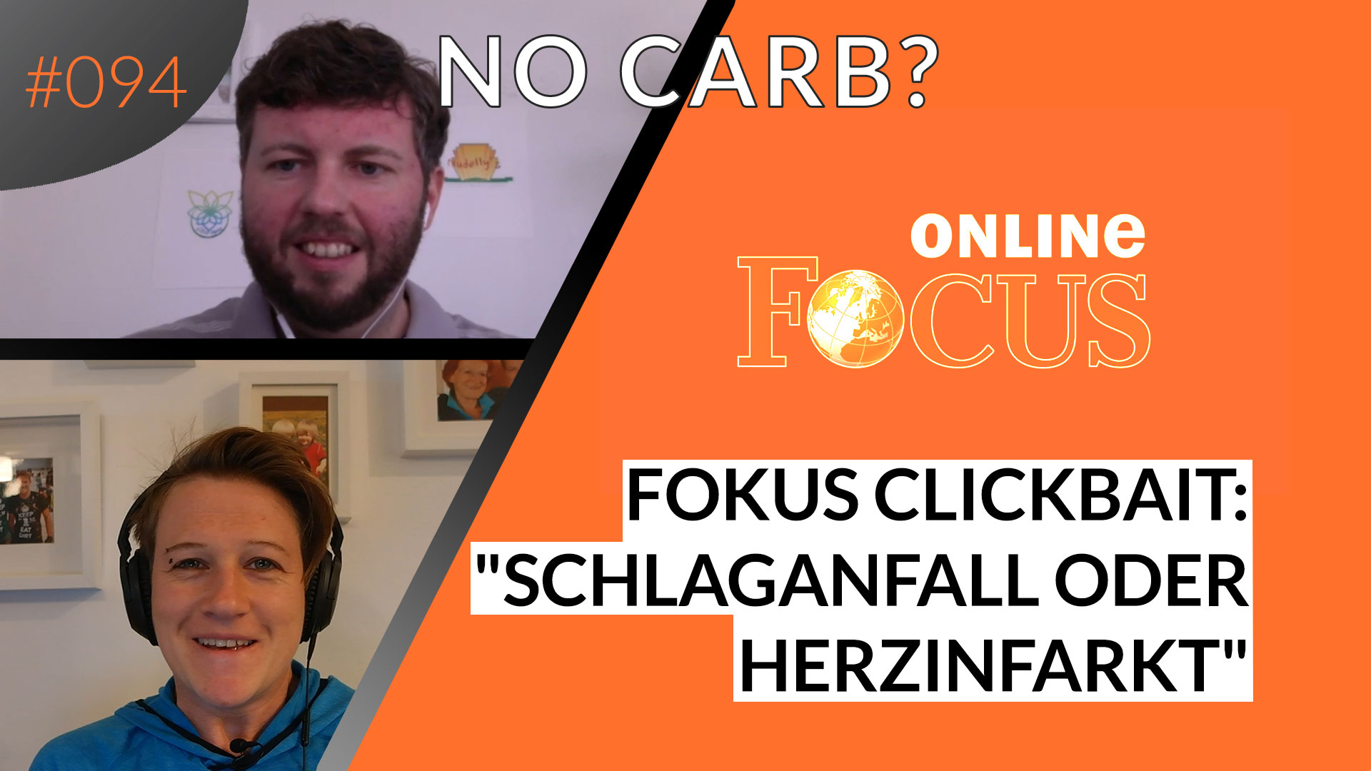 ERS Folge #094: Stellungnahme zum Focus Artikel "Schlaganfall oder Herzinfarkt: Darum ist der No-Carb-Wahn lebensgefährlich”