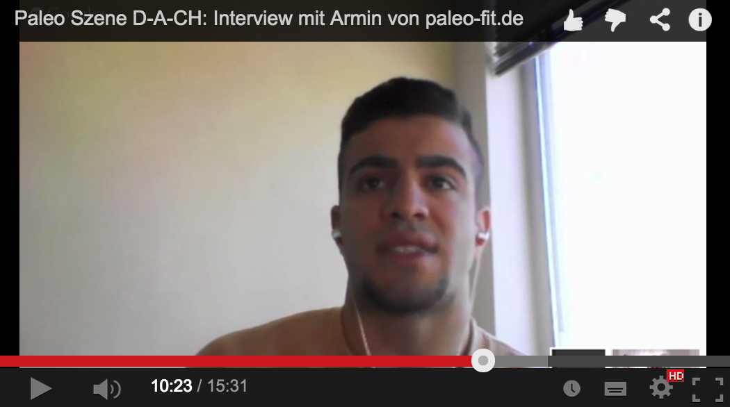 Video Interview mit Armin von paleo-fit.de