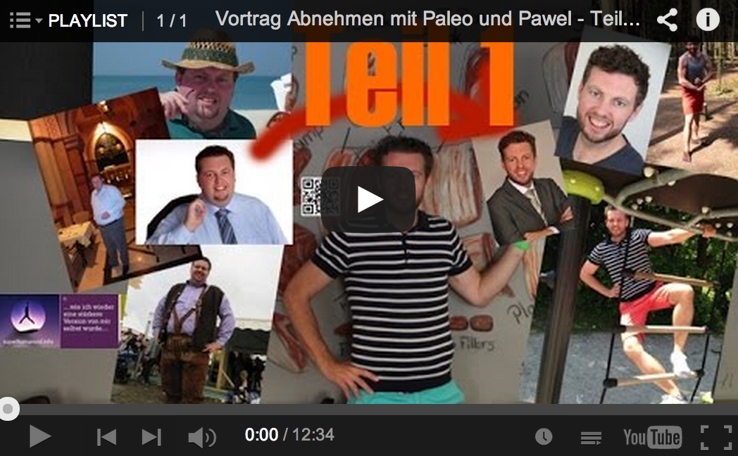 Vortrag Abnehmen mit Paleo und Pawel - Teil 1/3